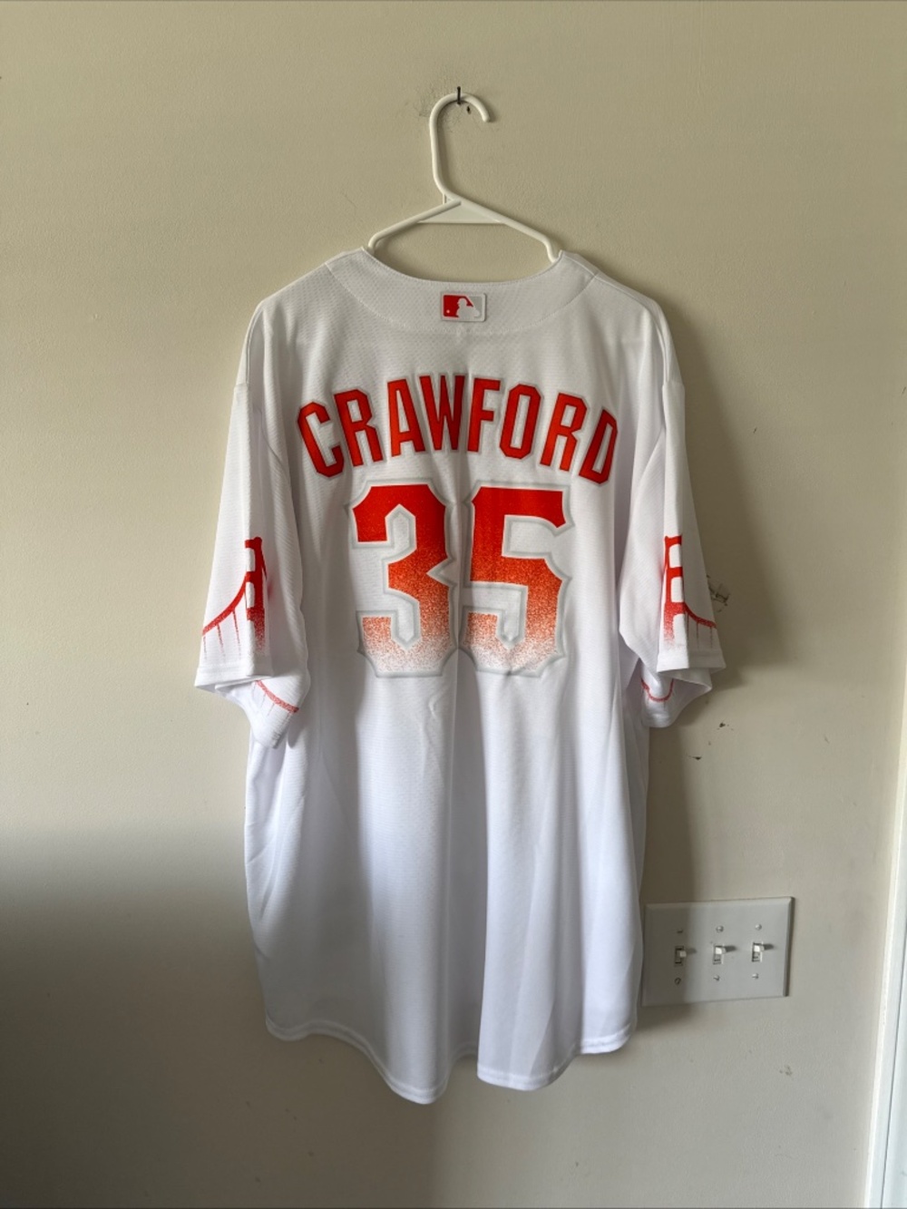 Men's Nike Brandon Crawford #35 SF Giants 2021 City Connect Jersey Sz XL - RARE - Picture 6 of 6